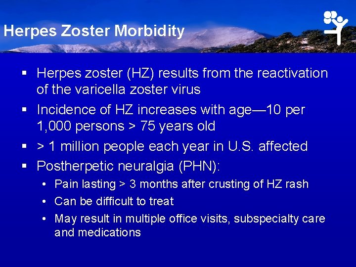 Herpes Zoster Morbidity § Herpes zoster (HZ) results from the reactivation of the varicella