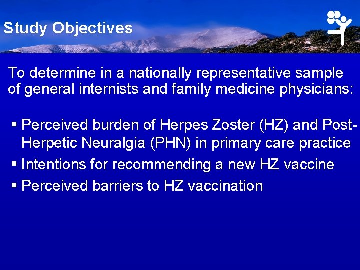 Study Objectives To determine in a nationally representative sample of general internists and family