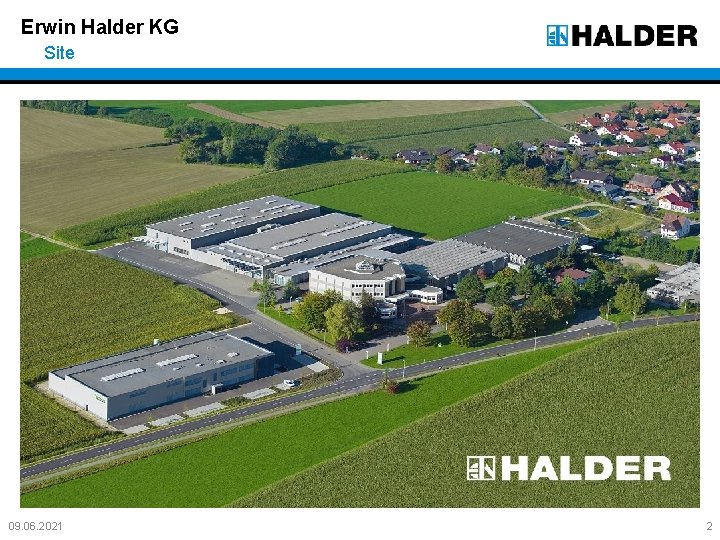 Erwin Halder KG Site 09. 06. 2021 2 
