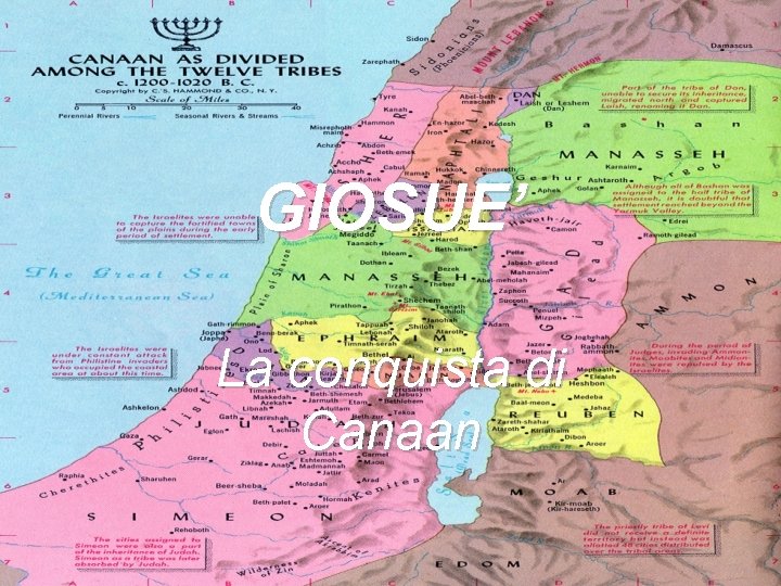 GIOSUE’ La conquista di Canaan 