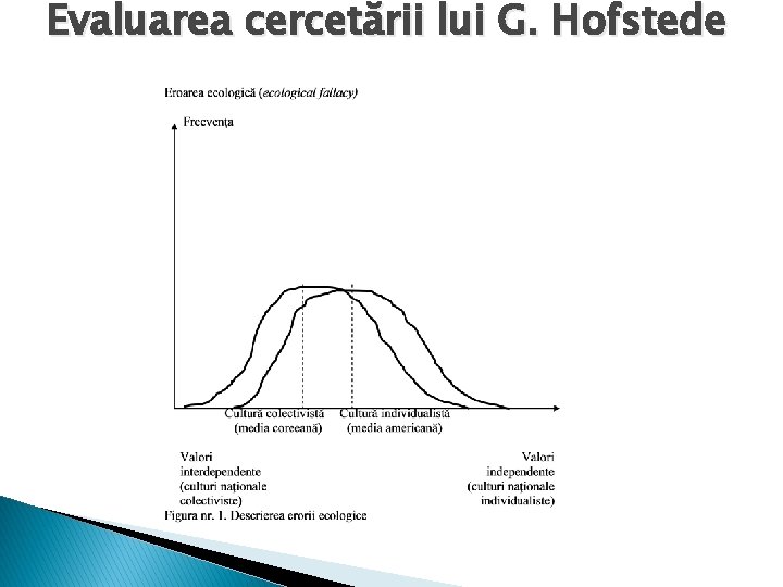 Evaluarea cercetării lui G. Hofstede 