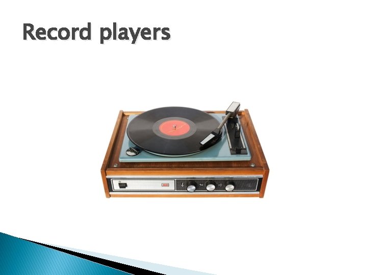 Record players 