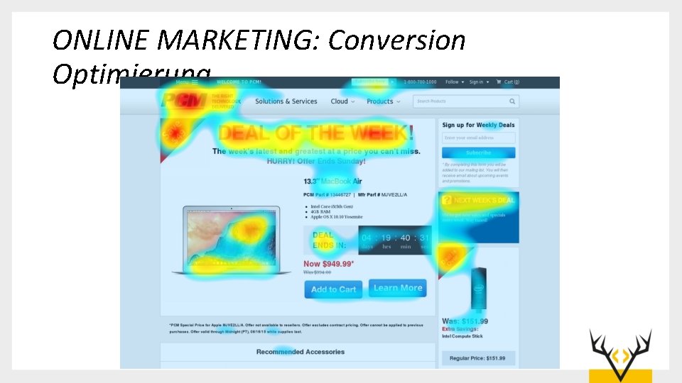 ONLINE MARKETING: Conversion Optimierung 