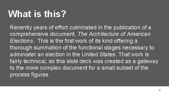 What is this? Recently years of effort culminated in the publication of a comprehensive