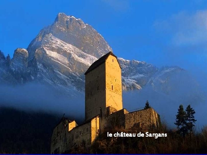 le château de Sargans 