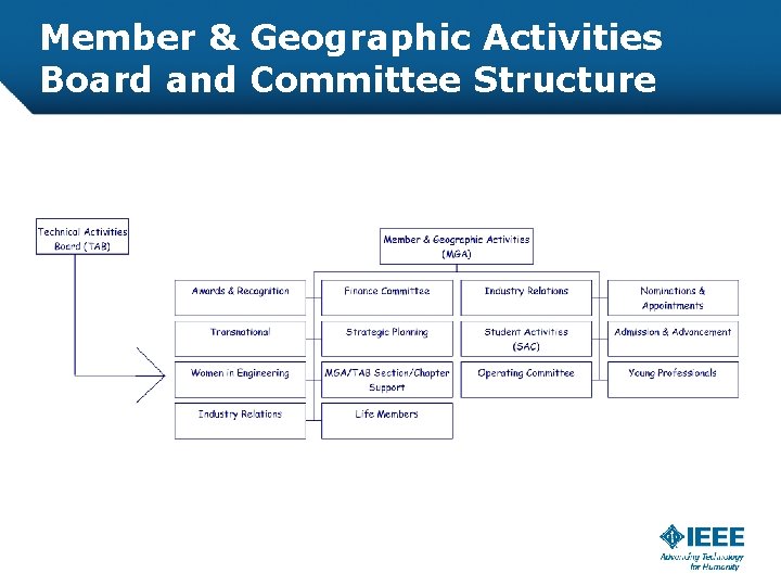 Member & Geographic Activities Board and Committee Structure 
