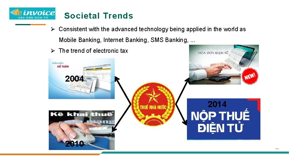 Societal Trends Ø Consistent with the advanced technology being applied in the world as