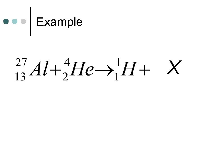 Example X 