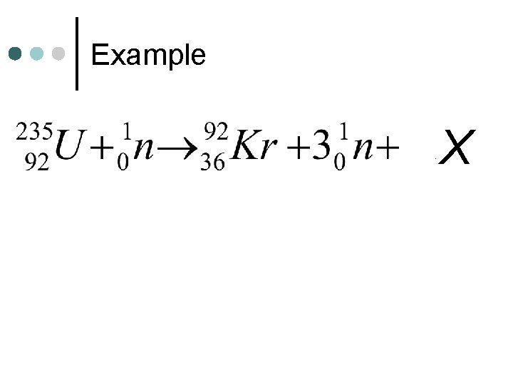 Example X 
