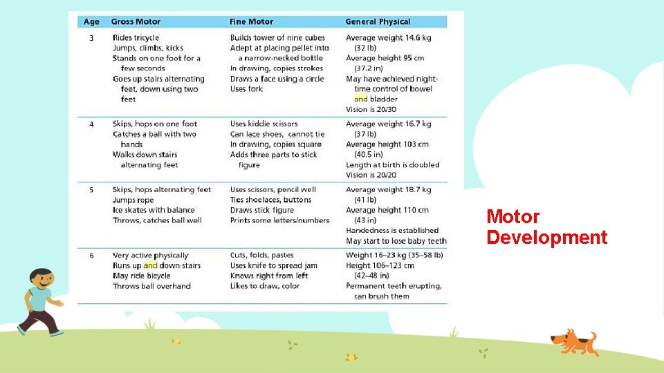 Motor Development 