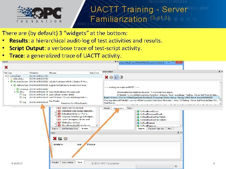 Unified Architecture Training Compliance Test Tool UACTT Introduction