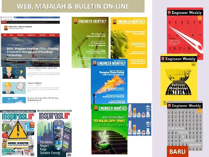 WEB, MAJALAH & BULETIN ON-LINE BARU 