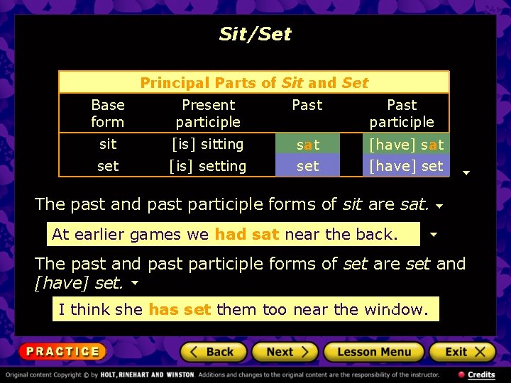 Mastering Six Troublesome Verbs Why are these verbs