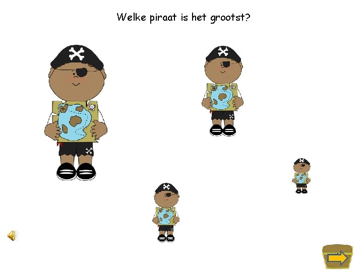 Welke piraat is het grootst? 