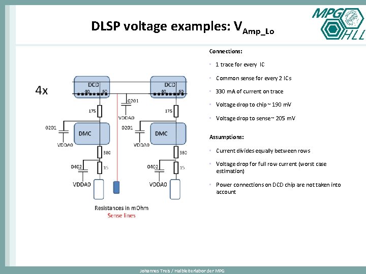 DLSP voltage examples: VAmp_Lo Connections: • 1 trace for every IC • Common sense