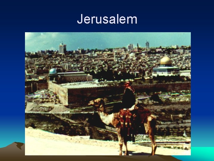 Jerusalem 