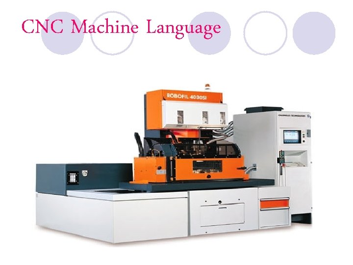 CNC Machine Language 