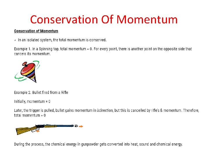 Conservation Of Momentum 