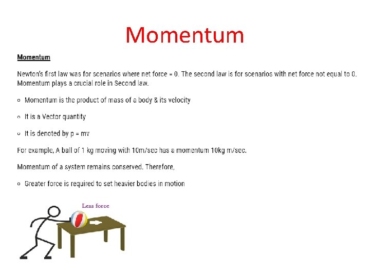 Momentum 