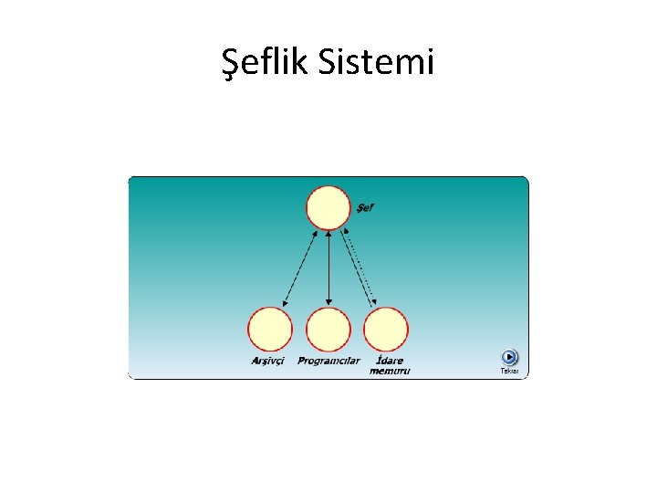 Şeflik Sistemi 