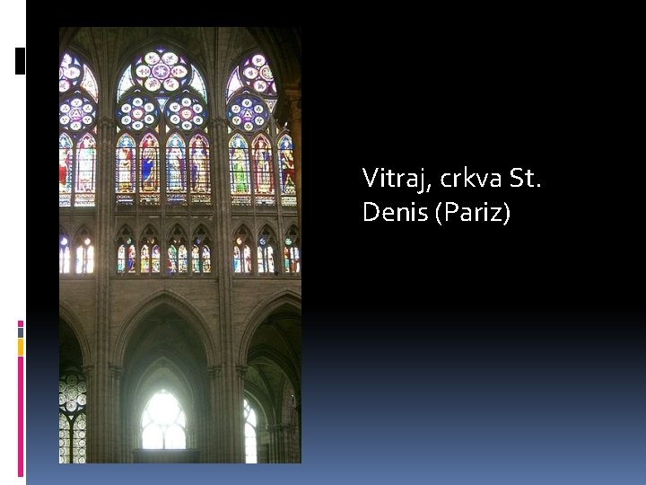 Vitraj, crkva St. Denis (Pariz) 