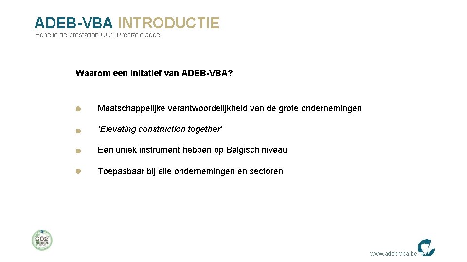 ADEBVBA Session dinformation Infosessie 17102019 n o i