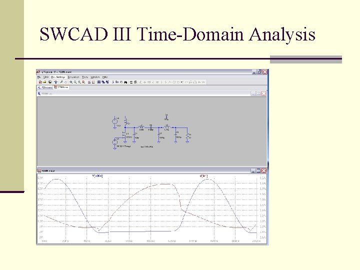 SWCAD III Time-Domain Analysis 