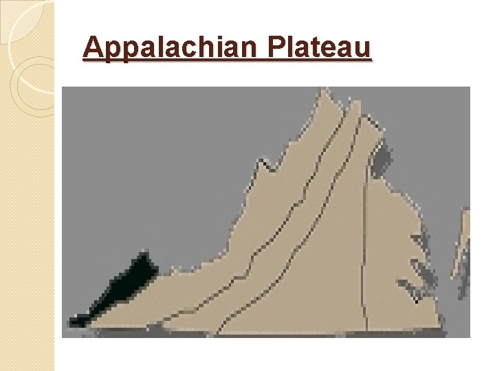 Appalachian Plateau Appalachian Plateau