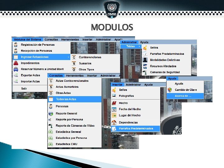 MODULOS MODULOS