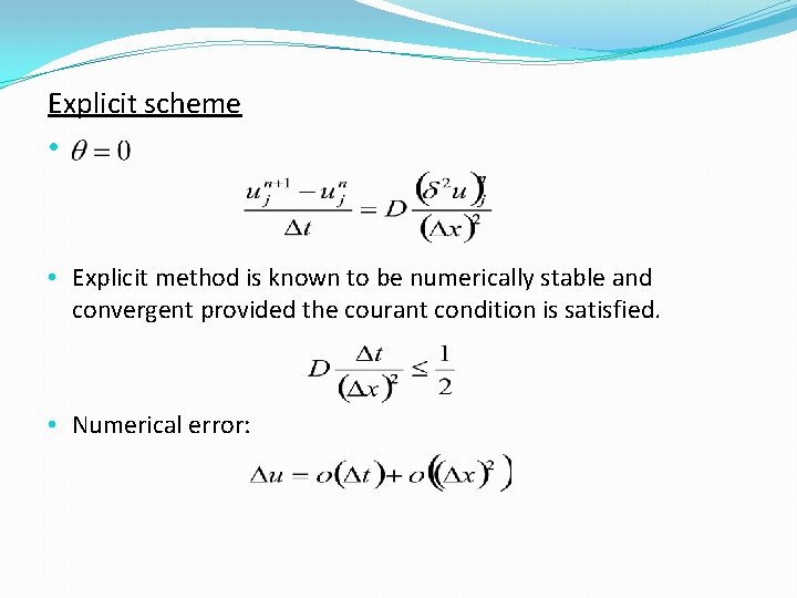 Explicit Numerical Methods Investigating trap catches using the Diffusion process and