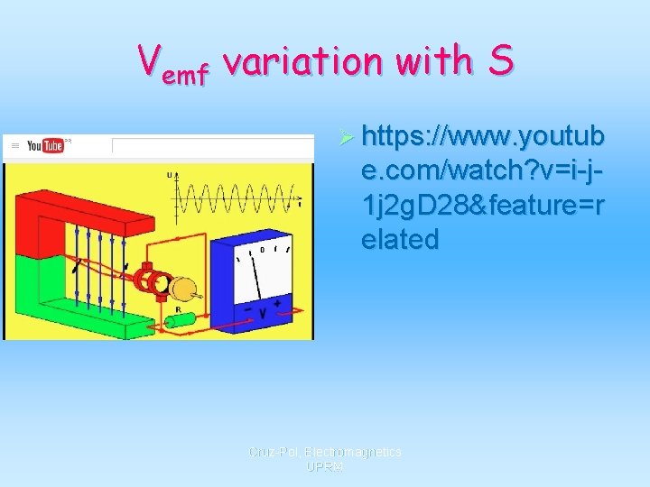 Vemf variation with S Ø https: //www. youtub e. com/watch? v=i-j 1 j 2