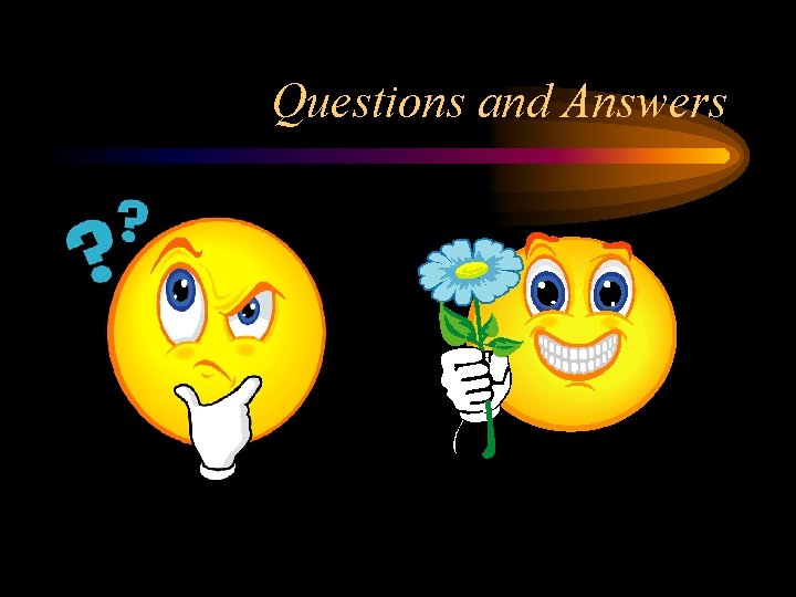 Questions and Answers 