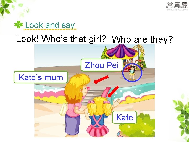 >>Presentation Look and say Look! Who’s that girl? Who are they? Zhou Pei Kate’s >>Presentation Look and say Look! Who’s that girl? Who are they? Zhou Pei Kate’s