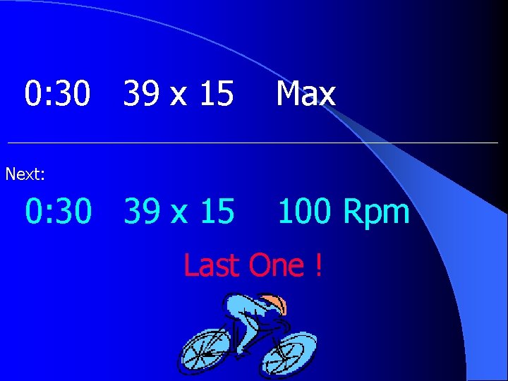 0: 30 39 x 15 Max Next: 0: 30 39 x 15 100 Rpm