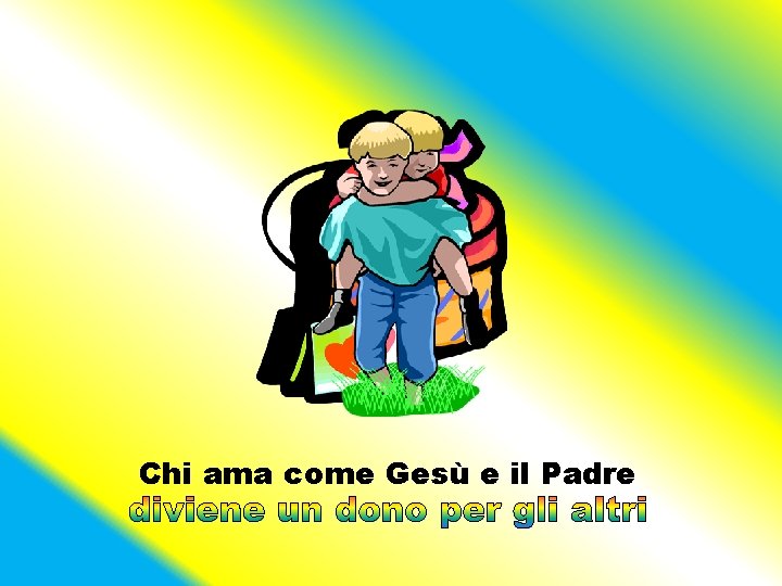 Chi ama come Gesù e il Padre 