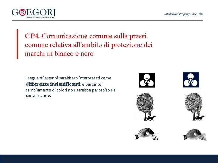 CP 4. Comunicazione comune sulla prassi comune relativa all'ambito di protezione dei marchi in