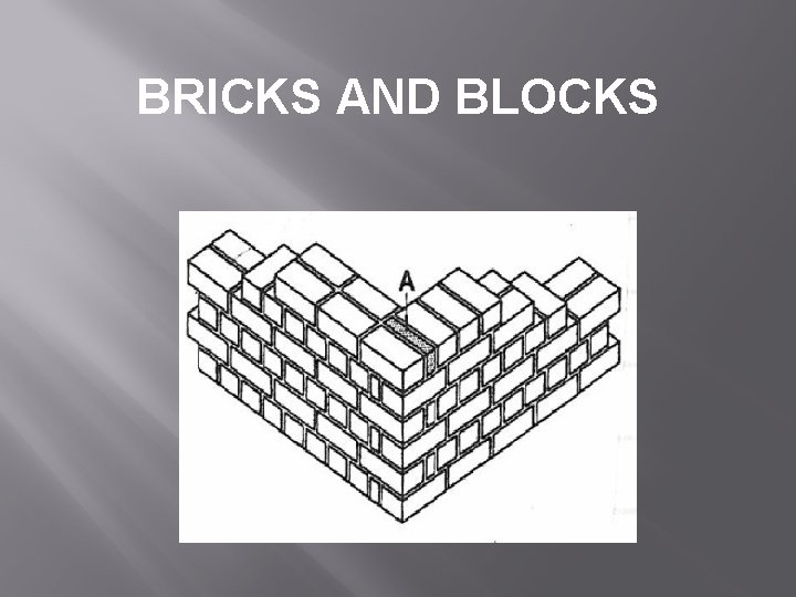 BRICKS AND BLOCKS 