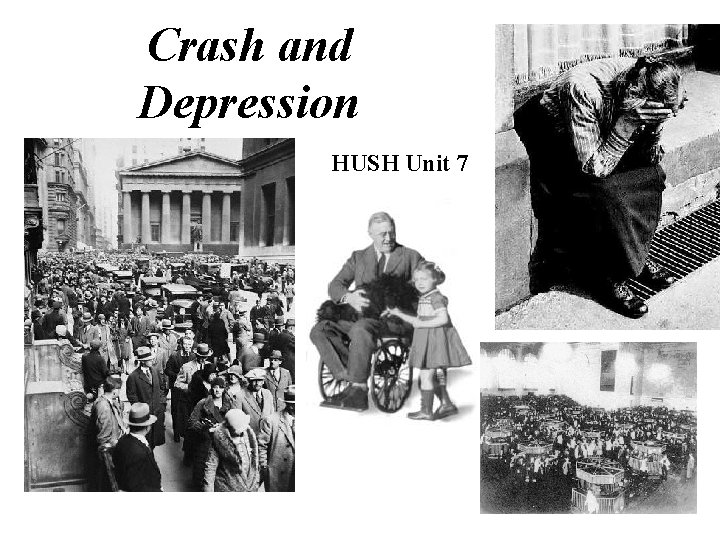 Crash and Depression HUSH Unit 7 