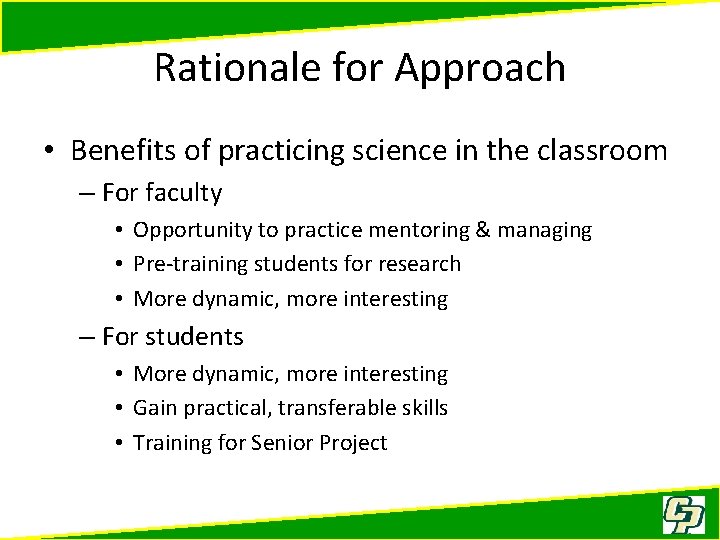 Training Rationale Teaching physiology to biomedical engineers using TeamBased Learning