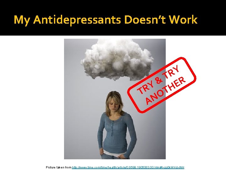My Antidepressants Doesn’t Work Y R T & ER Y TR OTH AN Picture