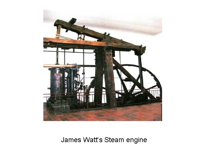 James Watt’s Steam engine 