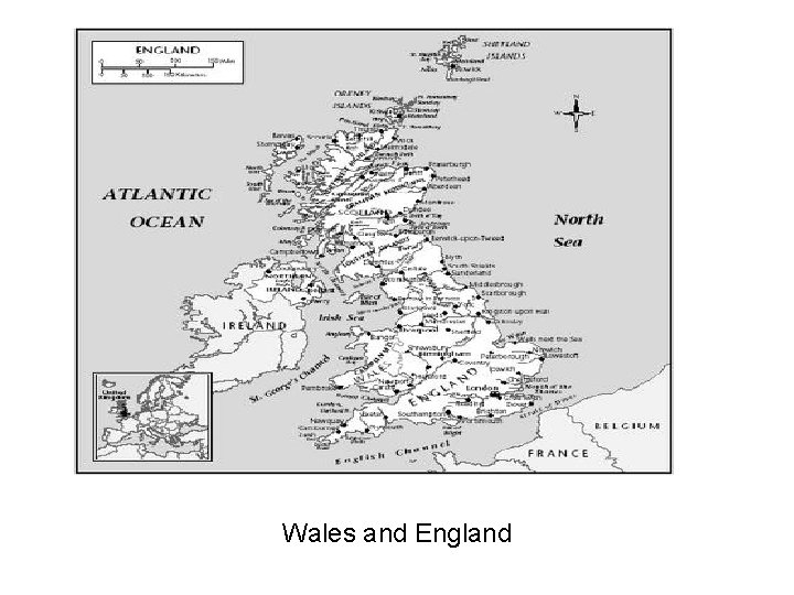 Wales and England 