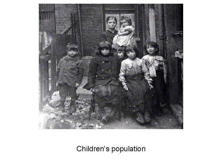 Children’s population 