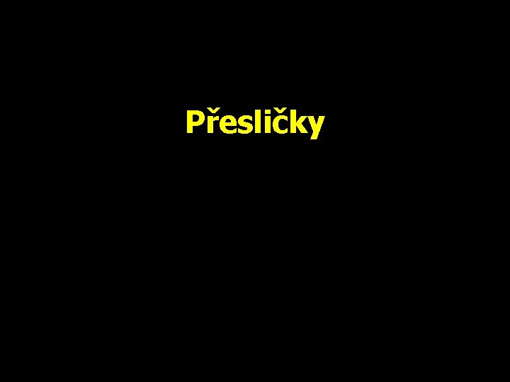 Přesličky 