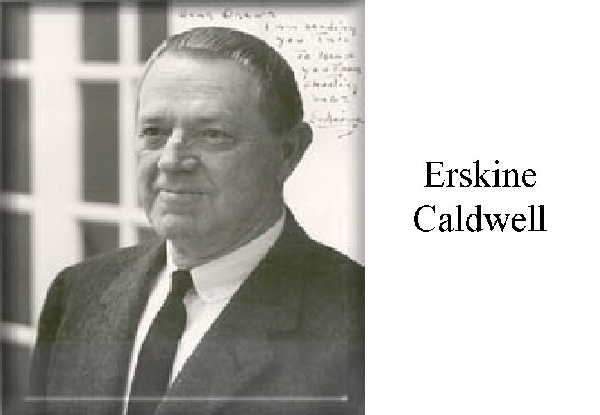 Erskine Caldwell 