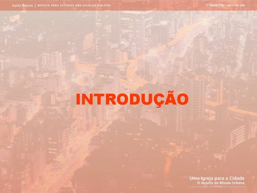 INTRODUÇÃO 