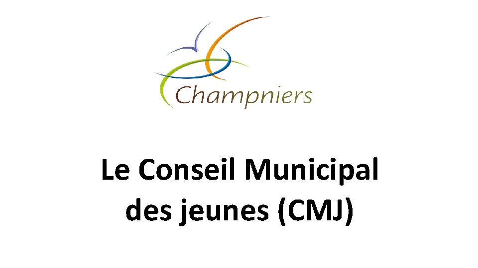 Le Conseil Municipal des jeunes (CMJ) 