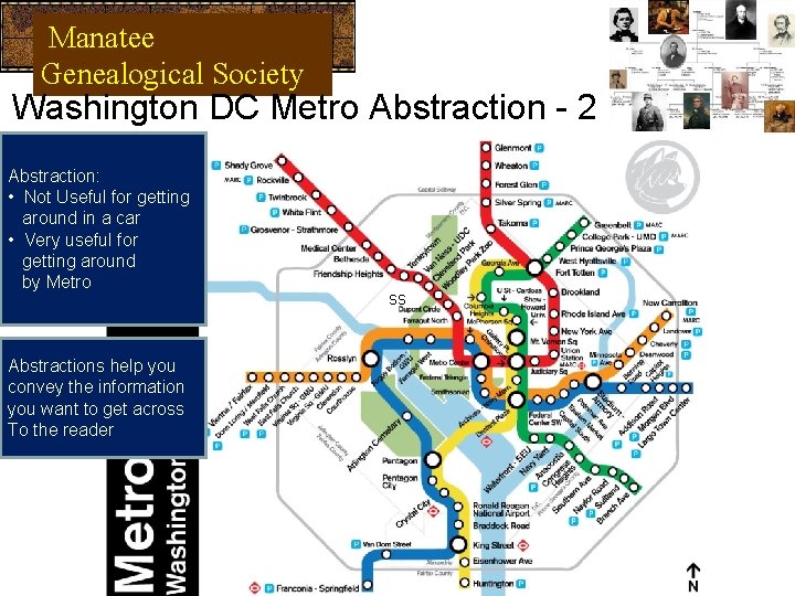 Manatee Genealogical Society Washington DC Metro Abstraction - 2 Abstraction: • Not Useful for