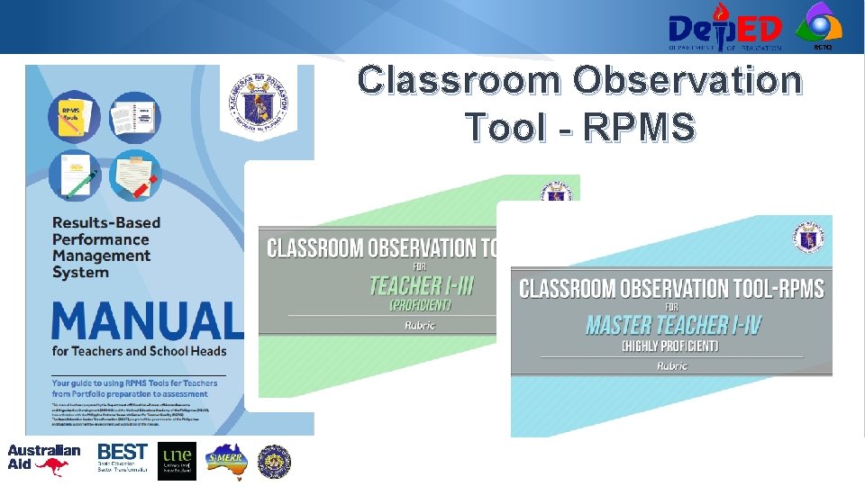 RCTQ Classroom Observation Tool - RPMS 