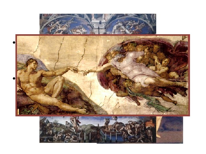 Renaissance Artist • Michelangelo – Sistine Chapel painting • Raphael – Italian painter that